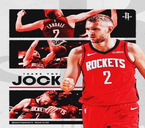 场均11.9分钟4.8分3.3板!火箭官方晒图致谢:谢谢你乔克兰代尔 场均11.9分钟4.8分3.3板!火箭官方晒图致谢:谢谢你乔克兰代尔