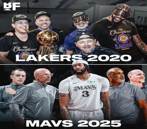 老熟人聚会湖人20冠军阵容中浓眉+4个教练组成员现都在独行侠 老熟人聚会湖人20冠军阵容中浓眉+4个教练组成员现都在独行侠