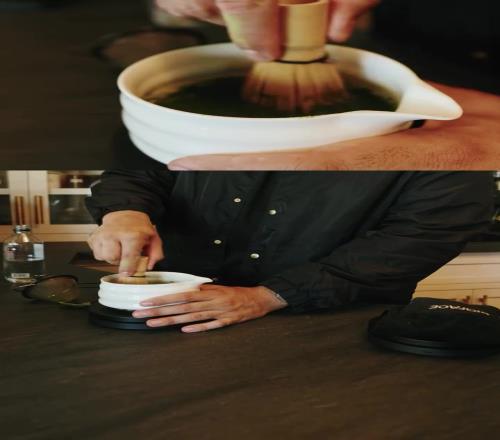 悠闲一刻！巴特勒社媒晒视频制作和品尝抹茶咖啡