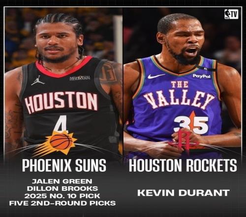 KD交易的赢家输家：小贾&伊森恐只能一人留队太阳要和湖人抢中锋