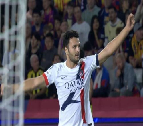 巴黎2025年欧冠打入38球，追平曼联保持的单一自然年进球纪录