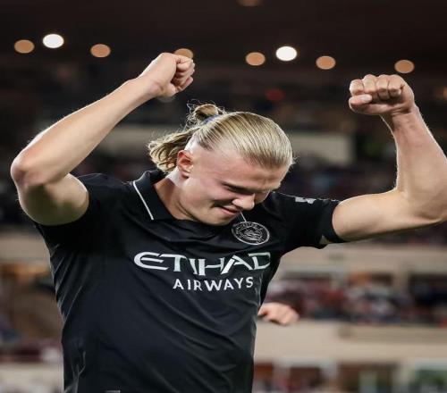 欧冠：曼城22遭摩纳哥绝平！无缘两连胜，哈兰德双响52场50球