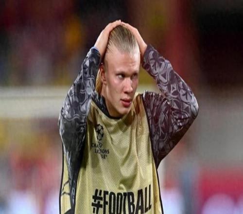 哈兰德欧冠梅开二度难掩失望，批球队失误：我们配不上胜利