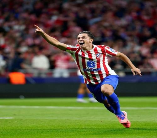 欧冠赛场破门，拉斯帕多里打入马竞生涯处子球