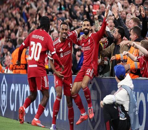 连续5场绝杀！利物浦32马竞迎欧冠开门红萨拉赫传射范戴克救主