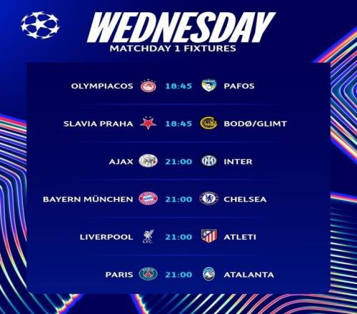 欧冠今夜再演豪门对决！拜仁切尔西时隔5年再会标王伊萨克首秀