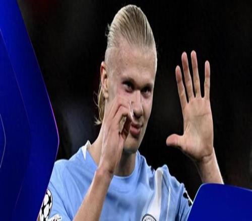 比范尼快13场，比梅西快17场，哈兰德壮举空前，能否再破一纪录