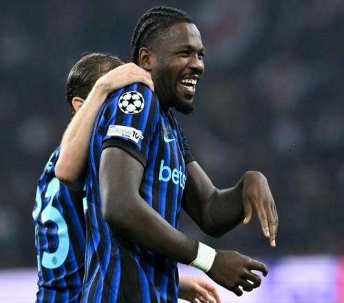 欧冠四冠王轰然倒地！小图拉姆双响，国米20客场凯旋送主帅首胜