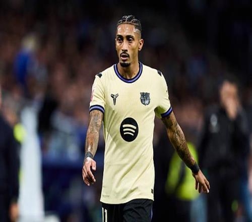 世体：拉菲尼亚的复查结果积极，有望出战国家德比