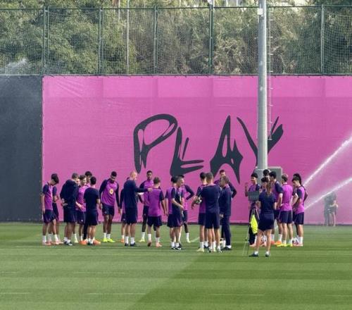 记者：费兰、克里斯滕森和拉菲尼亚缺席了本轮欧冠的赛前训练