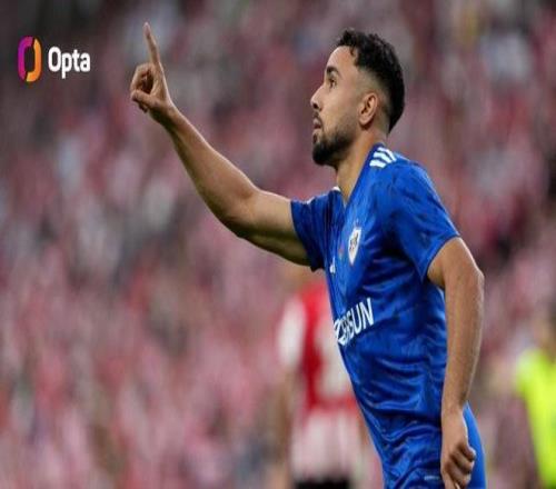 卡拉巴赫前锋在3场欧战第1分钟进球，成历史首位达此成就的球员