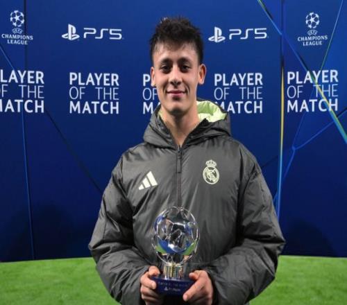 官方：居莱尔攻防俱佳，当选皇马vs尤文一役全场最佳球员