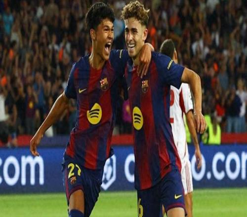 巴萨61大胜，菲律宾裔新星德罗欧冠首秀惊艳