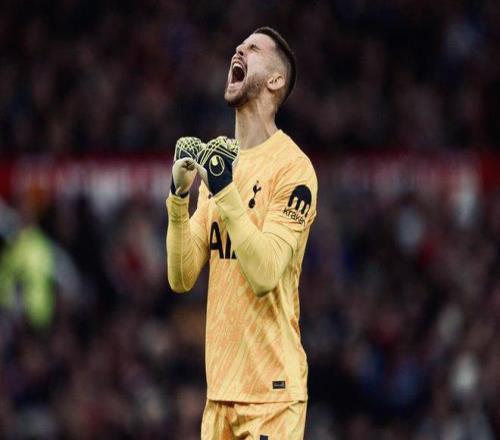 维卡里奥全场神扑集锦：多次化身门神助热刺逼平摩纳哥