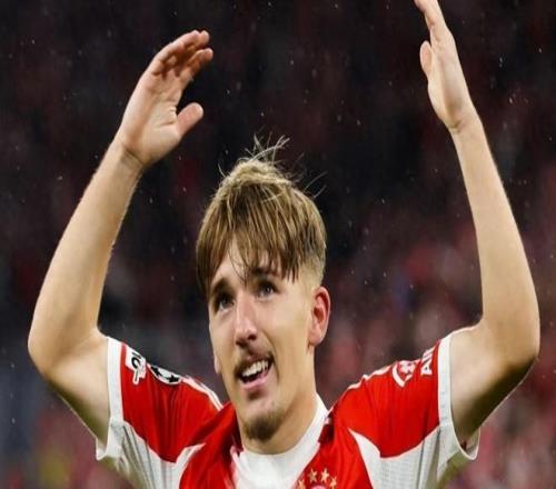 欧冠首次首发即破门，2008年出生的拜仁新星创历史