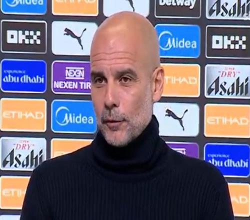 瓜迪奥拉：努内斯能成为顶尖的右后卫，维拉是欧冠级别的对手