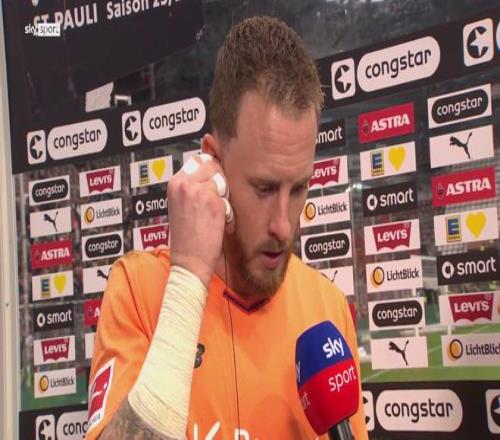 药厂门将：丢球是运气不好，能够全取三分让我感到欣慰