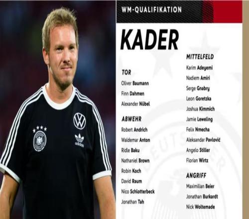 纳格尔斯曼：在吕迪格受伤后，施洛特贝克能回归至关重要