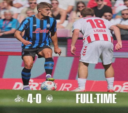 惨败！亚特兰大在热身赛中04不敌科隆，蒂尔曼梅开二度