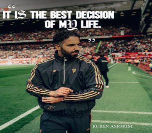 阿嗨变阿圣曼联官媒：1年前的今天，阿莫林成为曼联主教练