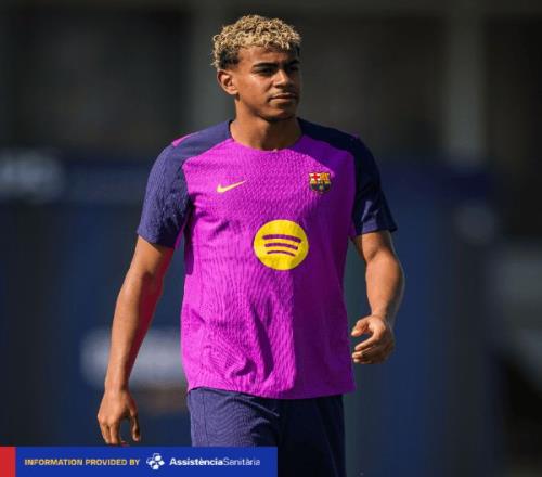 复出仅踢2场又伤！巴萨官宣18岁亚马尔缺阵23周，争取赶上战皇马