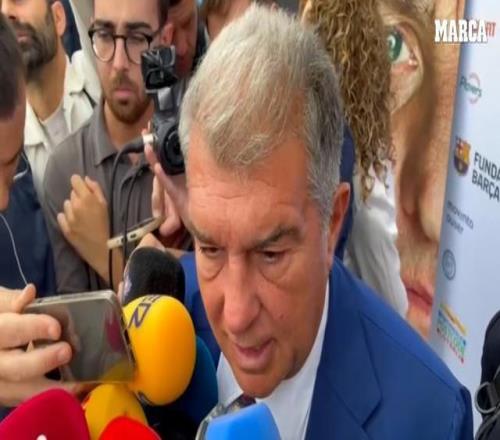 拉波尔塔谈欧超：已向皇马解释巴萨立场，正与欧足联达成协议