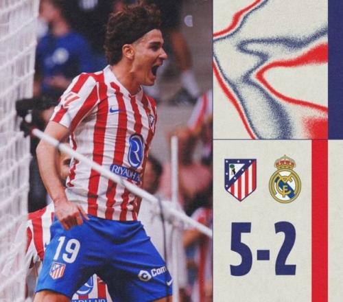 官方MVP！马竞神锋炸裂：任意球破门+12分钟双响导演52翻盘皇马