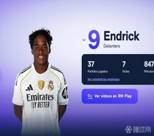 记者：恩德里克预计国际比赛日后复出，能赶上皇马对阵皇社