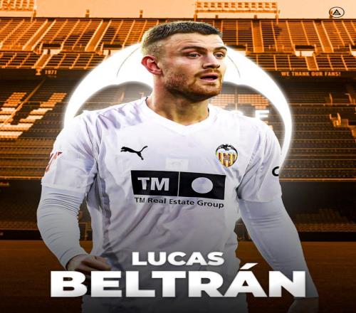 官方：瓦伦西亚租借签下佛罗伦萨前锋贝尔特兰，无买断条款