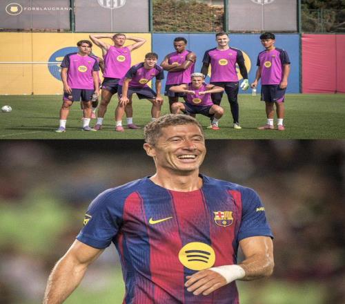 西媒：莱万今天首次参加巴萨合练，他有望对阵莱万特时伤愈复出