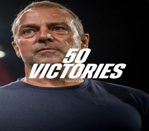 里程碑，弗里克收获执教巴萨的第50胜，仅用了67场