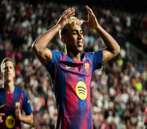 亚马尔上赛季至今15次获评whoscored全场最佳，五大联赛同期最多