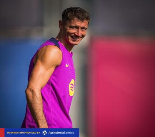 巴萨官方：莱万已获得医疗许可，可出战对阵莱万特的比赛