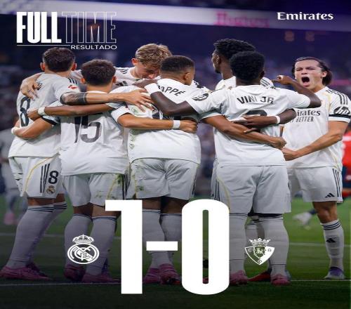 西甲皇家马德里10奥萨苏纳