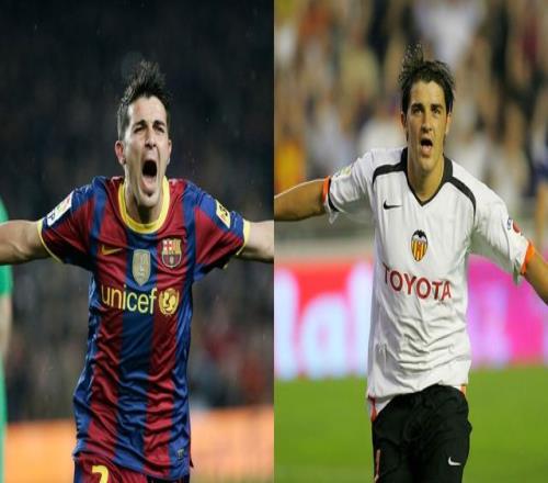盘点曾效力于巴塞罗那和瓦伦西亚的球员