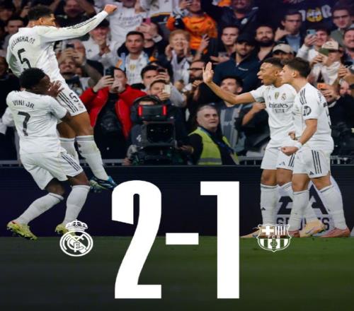 伯纳乌完成救赎，皇马21巴萨冲破阻碍，5分领跑西甲仍需发力