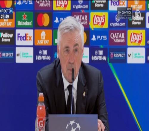 安切洛蒂对巴尔韦德我已词穷去年定位球效率高是因有大师克罗斯