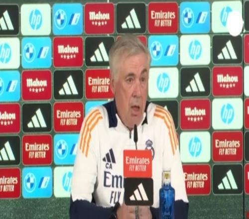 安切洛蒂：现在比赛很多&太多了罗德里戈在左路踢得也很好