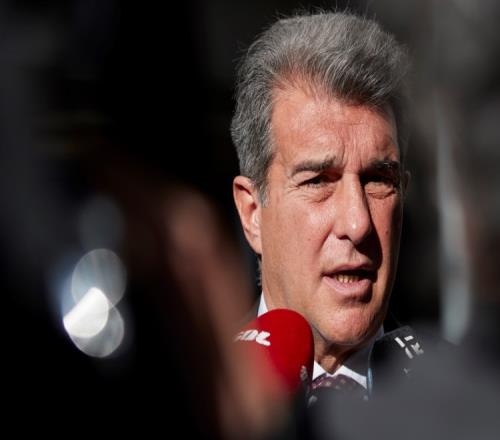 每体:西班牙足协研究处罚拉波尔塔,巴萨主席或因不当行为被撤职