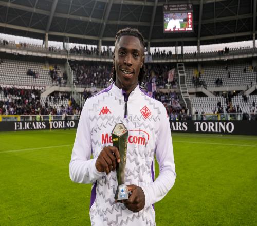 加盟佛罗伦萨后14场打进11球!意媒:马竞仍在关注小基恩的发展