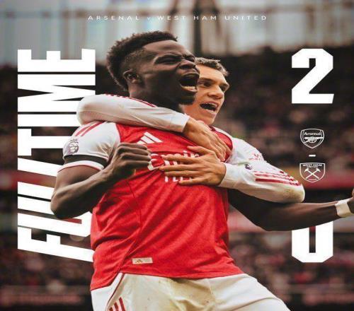 阿森纳20西汉姆联！赖斯破旧主萨卡里程碑，锋霸进球荒队长伤退