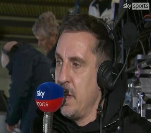 内维尔：凯塞多是目前英超最好的中场，今天他的表现冠绝全场