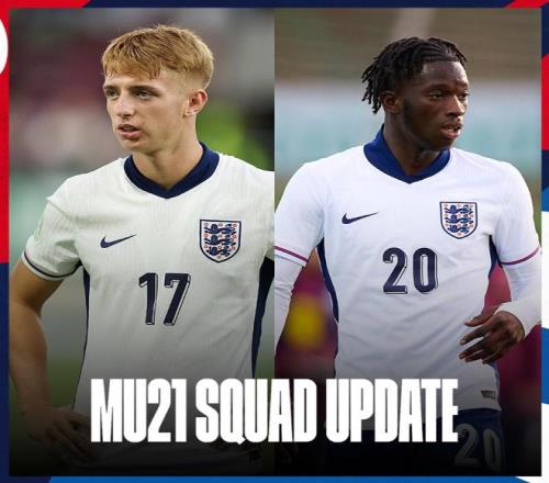 官方：英格兰U21补招布莱顿边锋沃森和水晶宫边锋埃塞