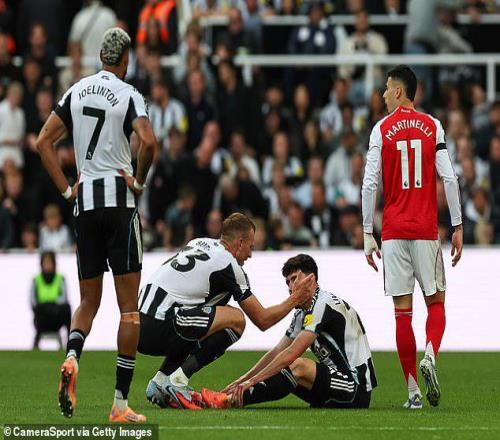 邮报：纽卡边后卫利夫拉门托膝盖韧带受伤，预计缺席六到八周