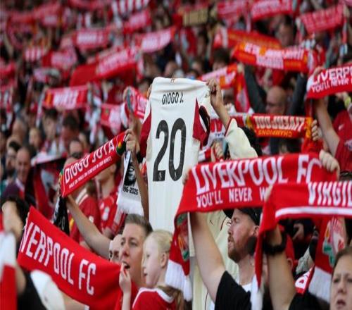 利物浦官方以若塔名义创建慈善项目，已筹集超过22.5万镑