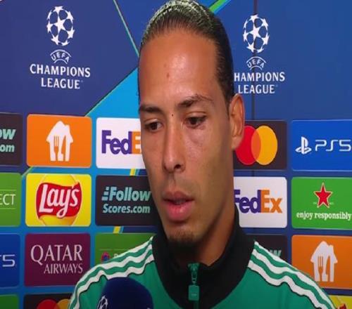 范戴克：我们今天确实有些松懈和草率新援需要适应环境这很正常