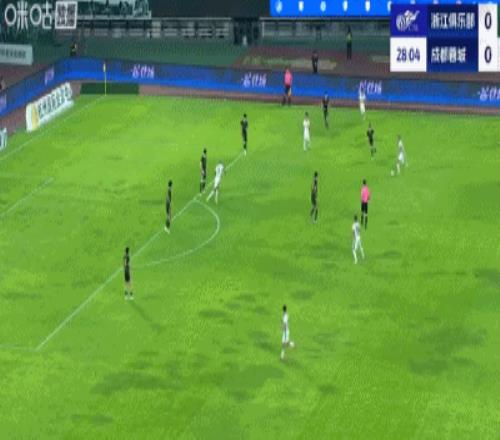 6133！中超疯狂一夜！莱昂太凶了浙江绝平成都申花会虐菜了