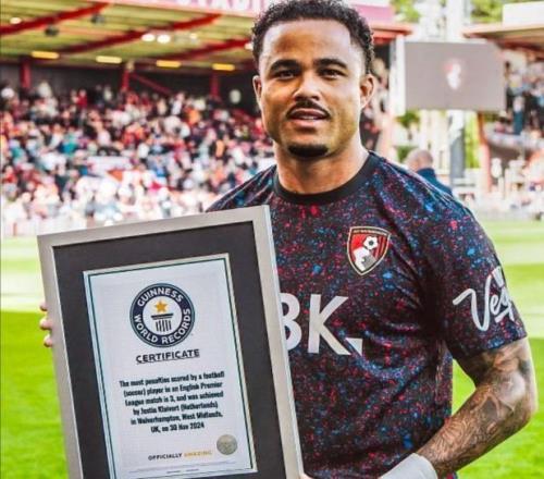 五大联赛浪子书写独特传奇！获得吉尼斯认证，创造英超赛场神迹