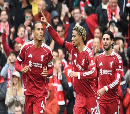 利物浦21埃弗顿豪取联赛5连胜