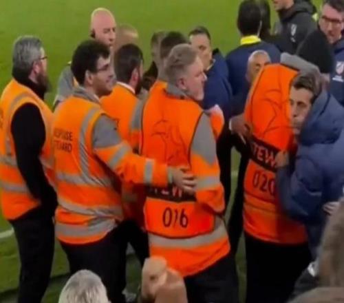 欧足联发言人：将调查马竞工作人员吐口水，利物浦需提供事件录像